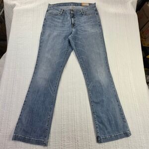Gap 1969 Long & Lean Bootcut Jeans Light Wash Denim Womens 14 X-Long TL Stretch